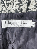 Черно-белое пальто Christian Dior