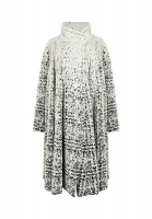 Черно-белое пальто Christian Dior