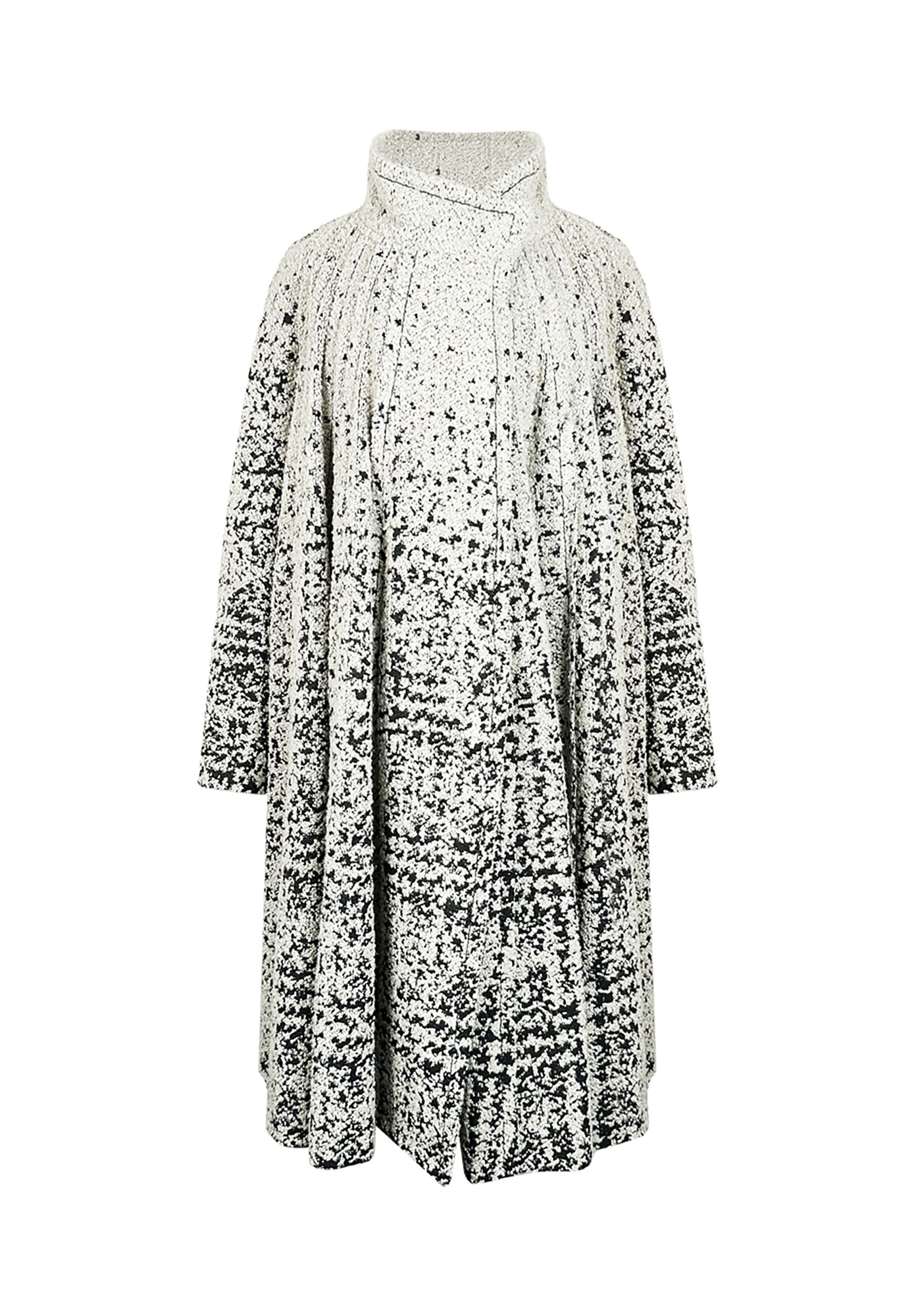 Черно-белое пальто Christian Dior