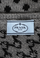 Асимметричный жилет Prada в горох