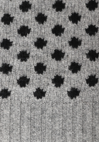 Асимметричный жилет Prada в горох