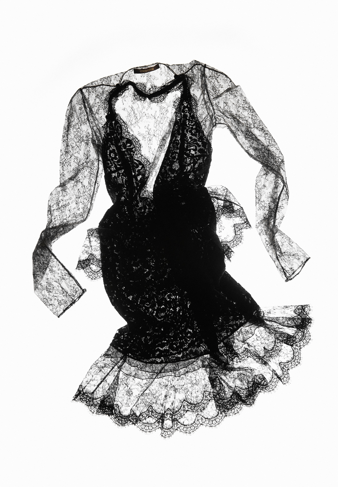 Кружевное платье Roberto Cavalli
