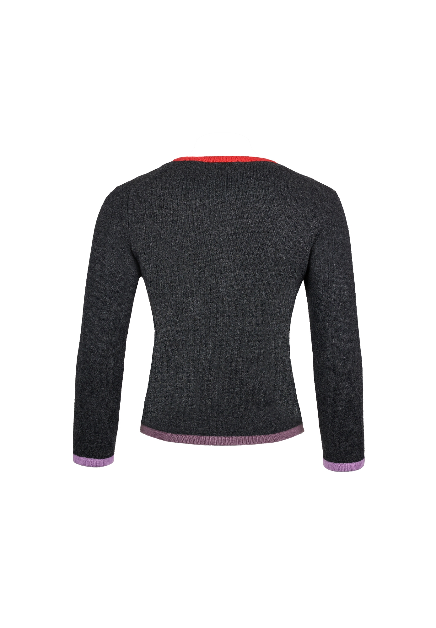 Кашемировый комплект Chanel с контрастной отделкой