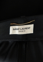 Чёрные шорты Saint Laurent 