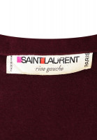 Бордовый кейп Yves Saint Laurent