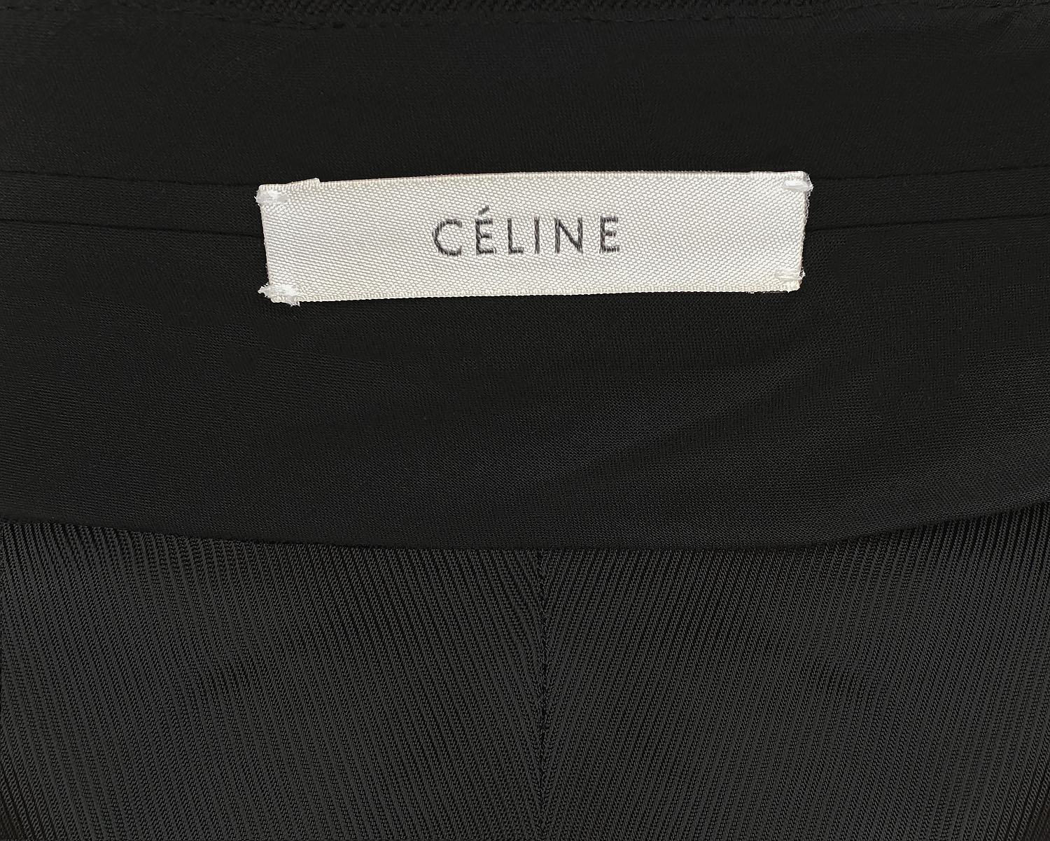 Асимметричные черные брюки Céline