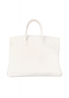 Белоснежная сумка Hermès Birkin 40 Clemence