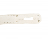 Белоснежная сумка Hermès Birkin 40 Clemence