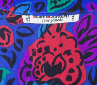 Яркая блузка Yves Saint Laurent