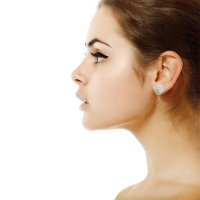 Серебристые клипсы Courrèges 