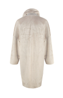 Бежевое пальто Brunello Cucinelli