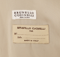 Бежевое пальто Brunello Cucinelli