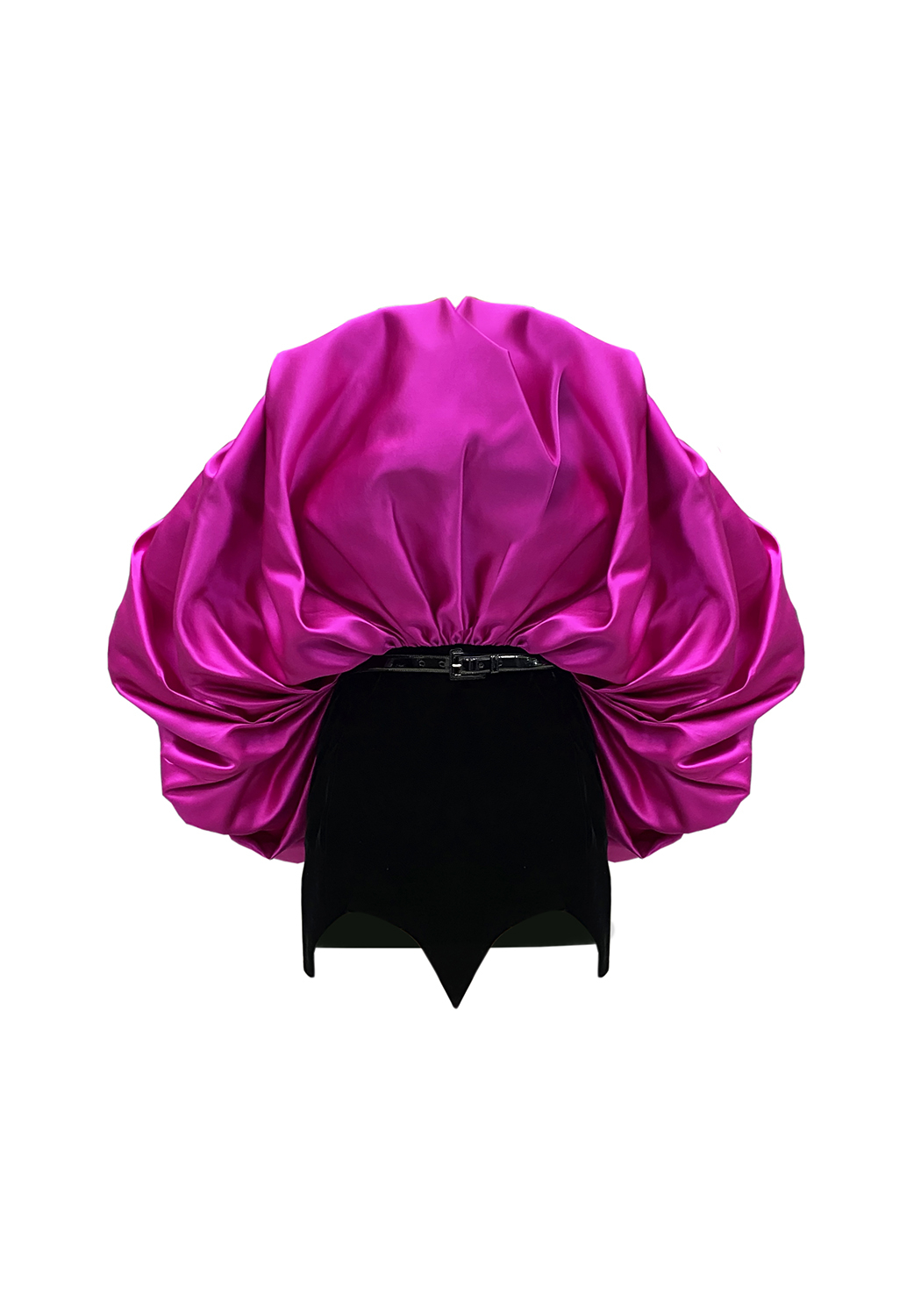 Розовое мини-платье Saint Laurent