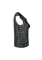 Черный шелковый топ Chanel