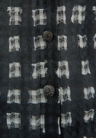 Черный шелковый топ Chanel