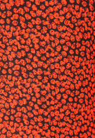 Красное шелковое платье Louis Feraud