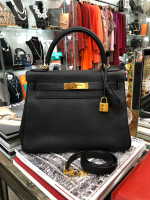 Cумка Hermès Kelly 28 Noir Togo