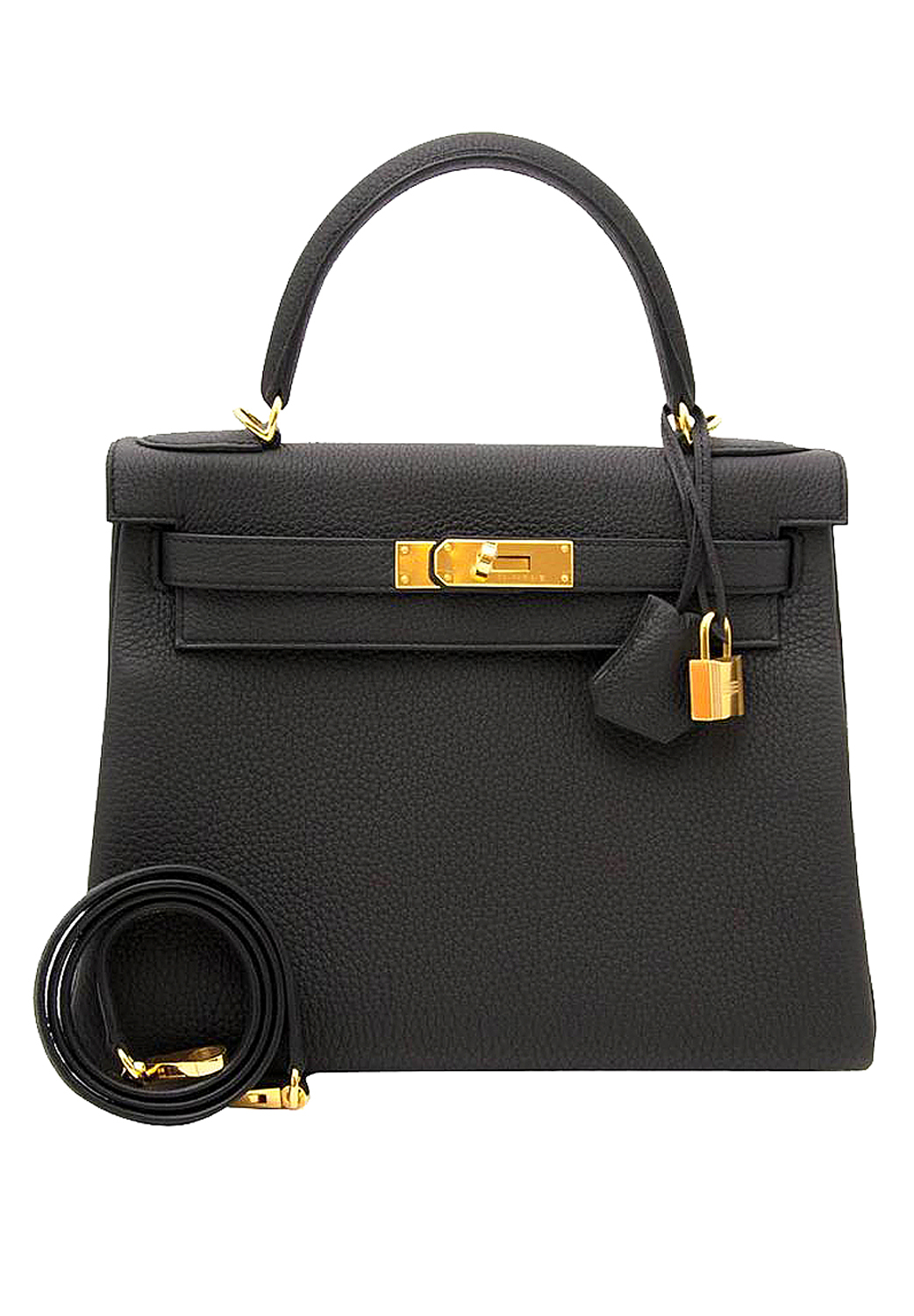 Cумка Hermès Kelly 28 Noir Togo