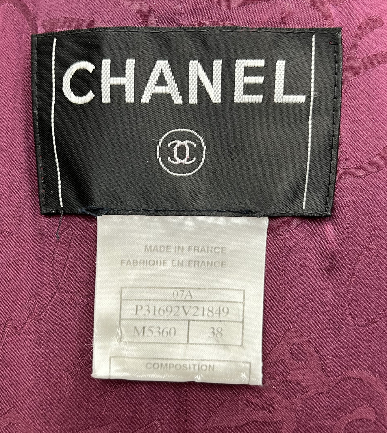 Твидовый жакет Chanel