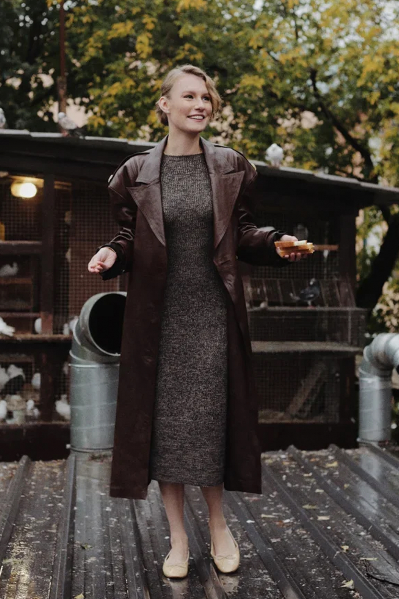 Шерстяное платье Christian Dior