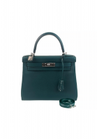 Cумка Hermès Kelly 28 Vert Cypress Chevre