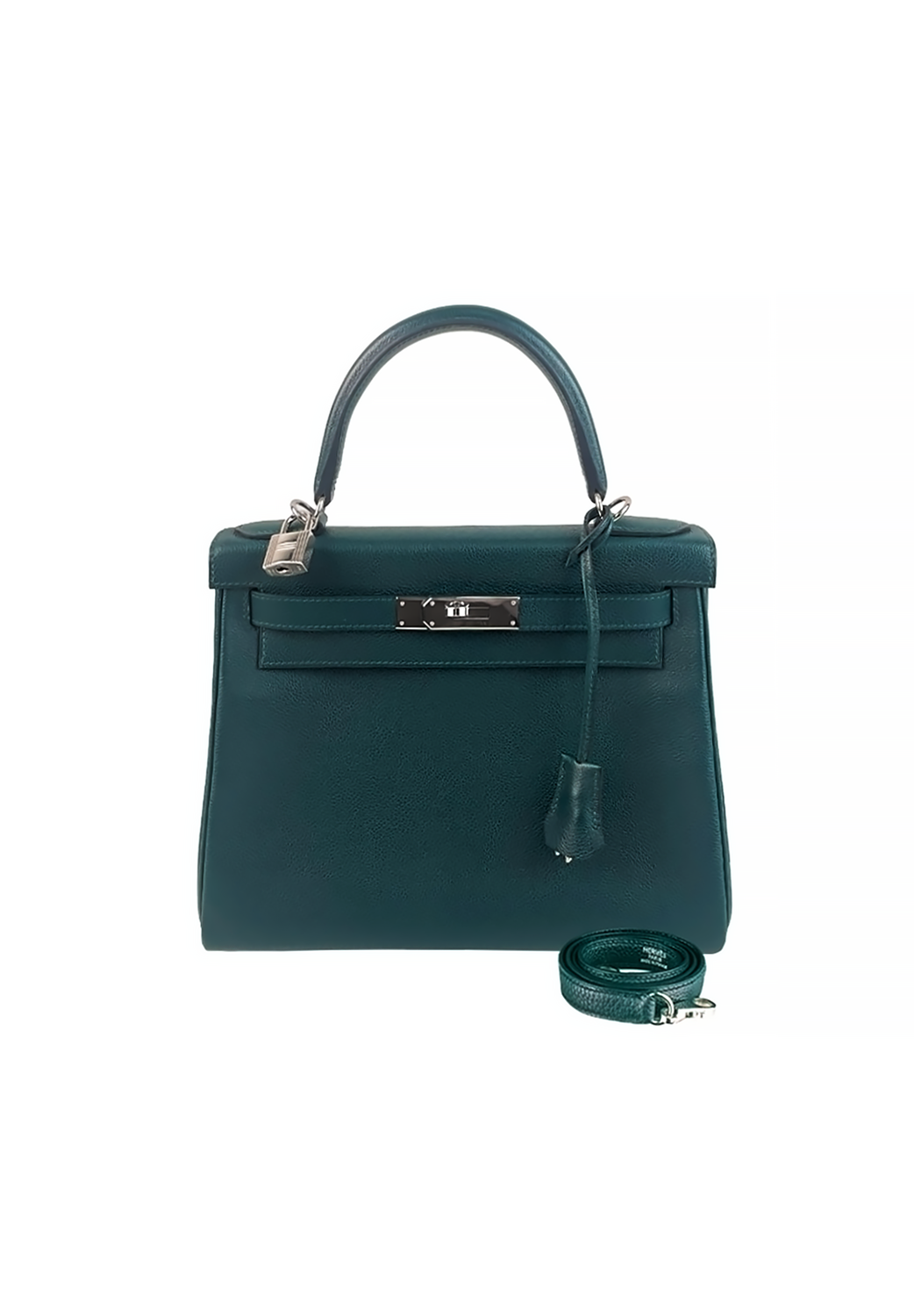 Cумка Hermès Kelly 28 Vert Cypress Chevre
