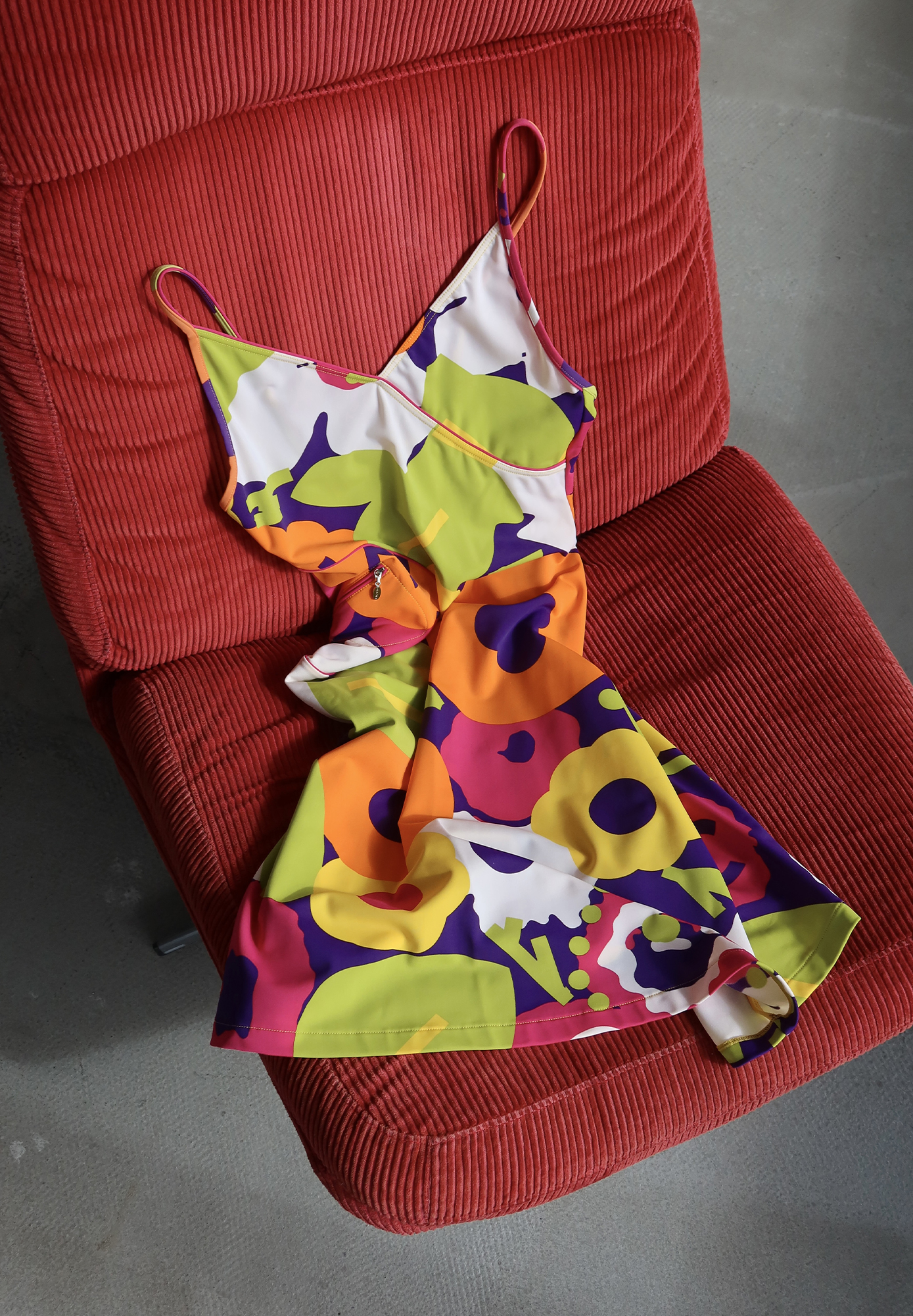 Платье Chanel с цветочным принтом