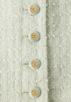 Нежно-мятная юбка Chanel из твида