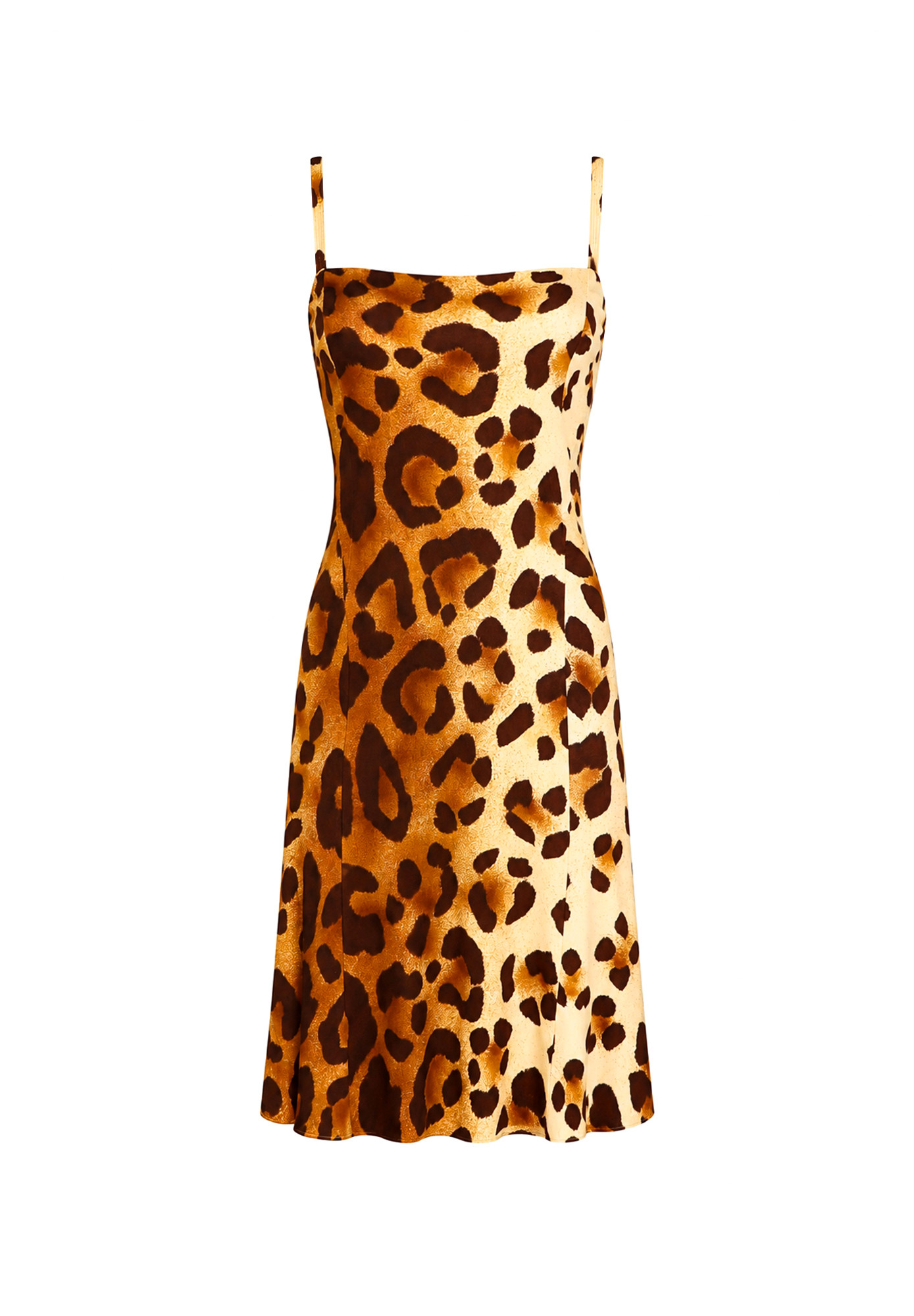 Леопардовое платье Gianni Versace