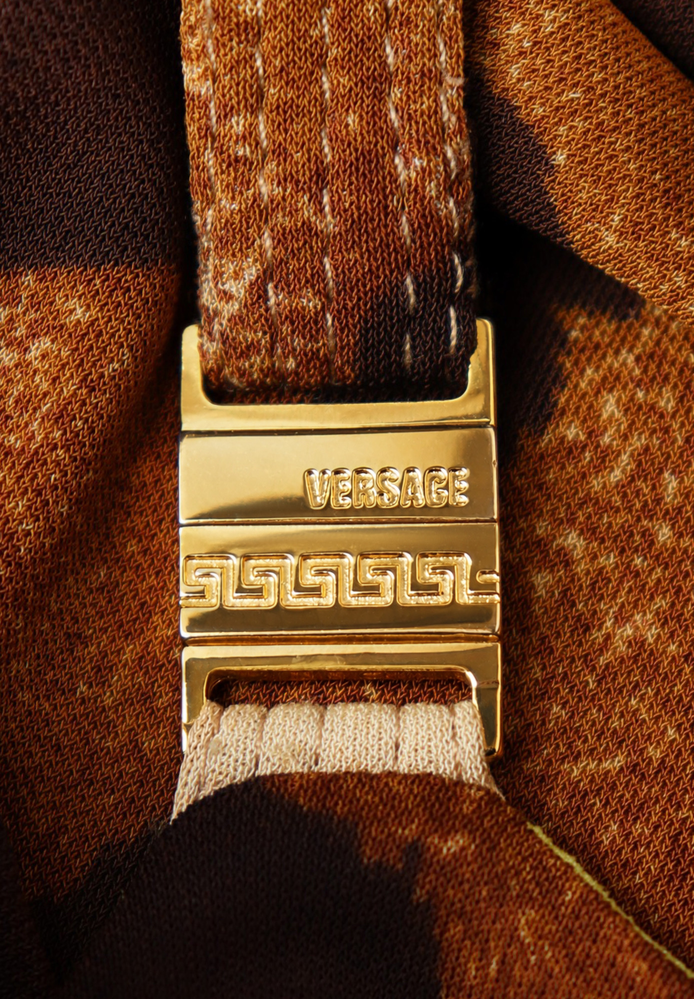 Леопардовое платье Gianni Versace