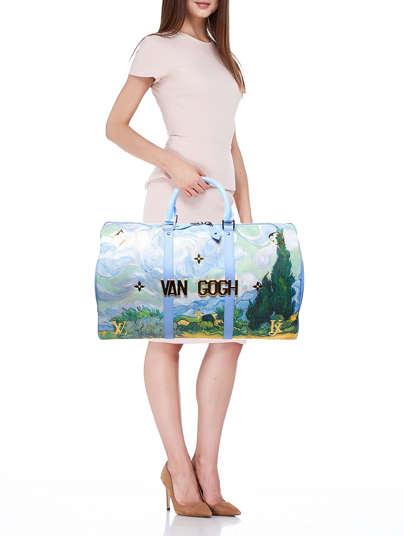 Дорожная сумка Louis Vuitton x Jeff Koons Keepall 50