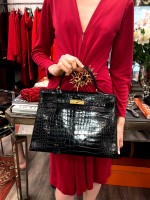 Крокодиловая сумка Hermès Kelly 35