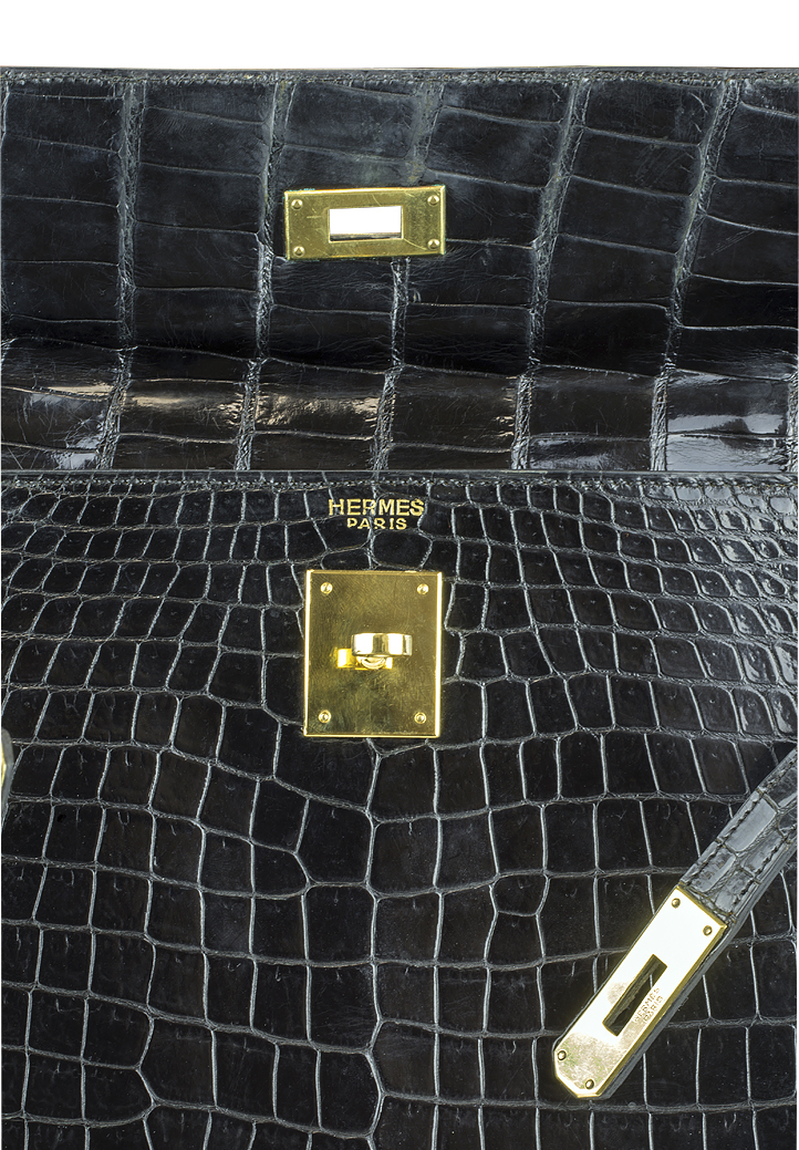 Крокодиловая сумка Hermès Kelly 35