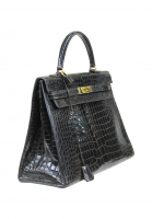 Крокодиловая сумка Hermès Kelly 35