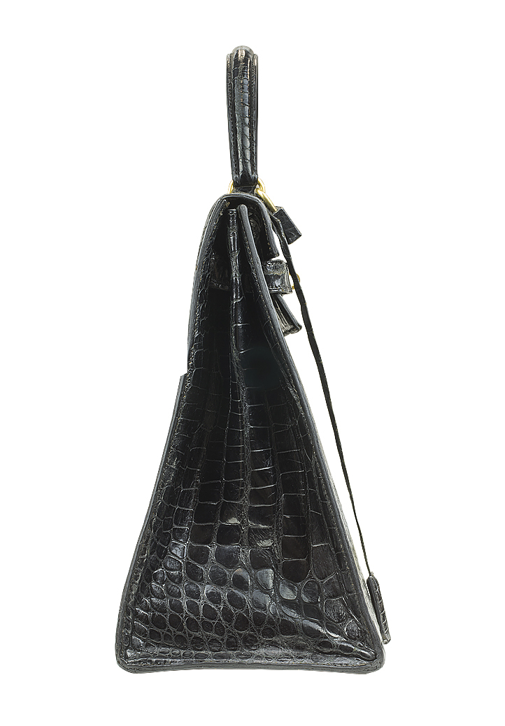 Крокодиловая сумка Hermès Kelly 35