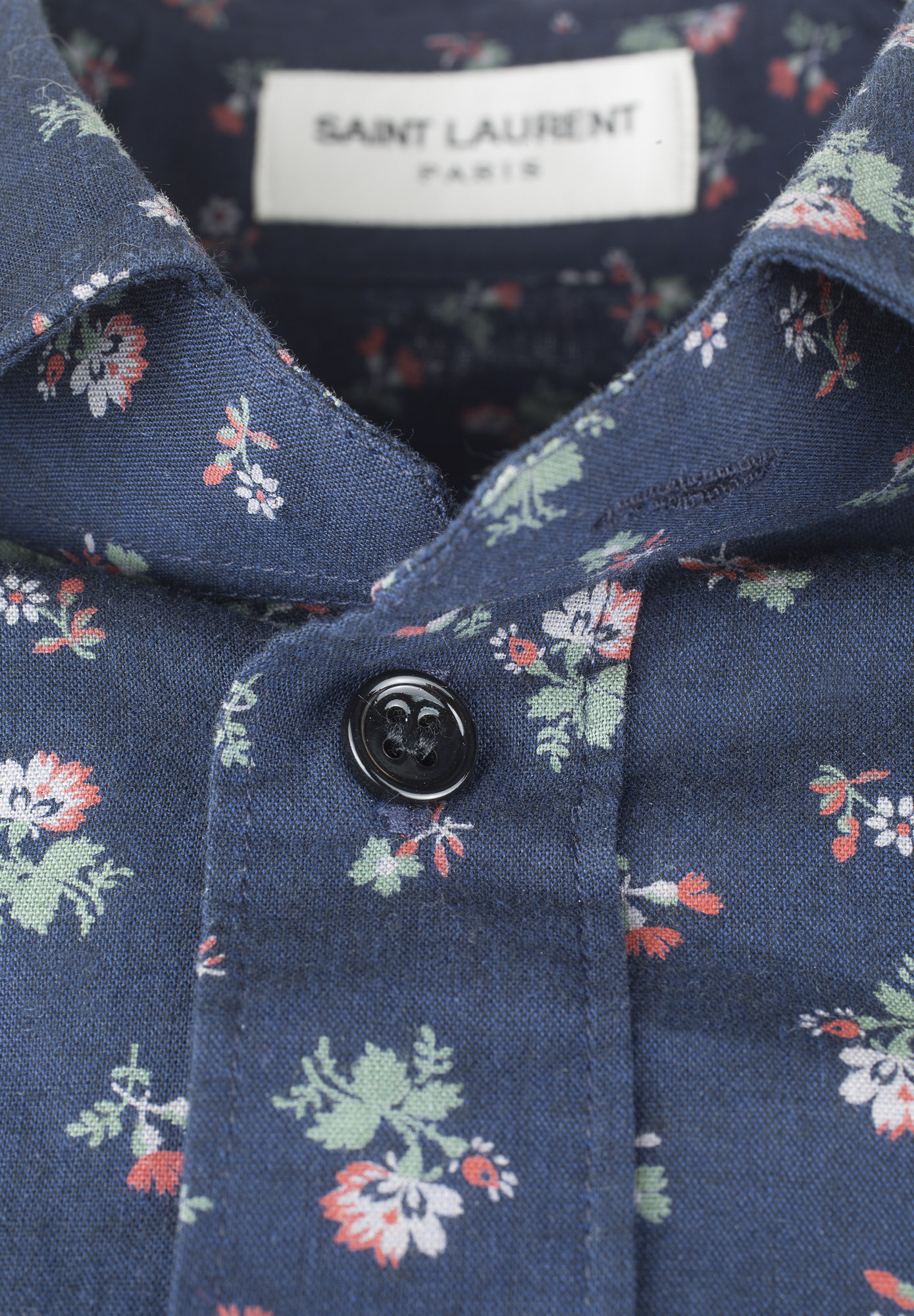Блузка Saint Laurent в цветочек