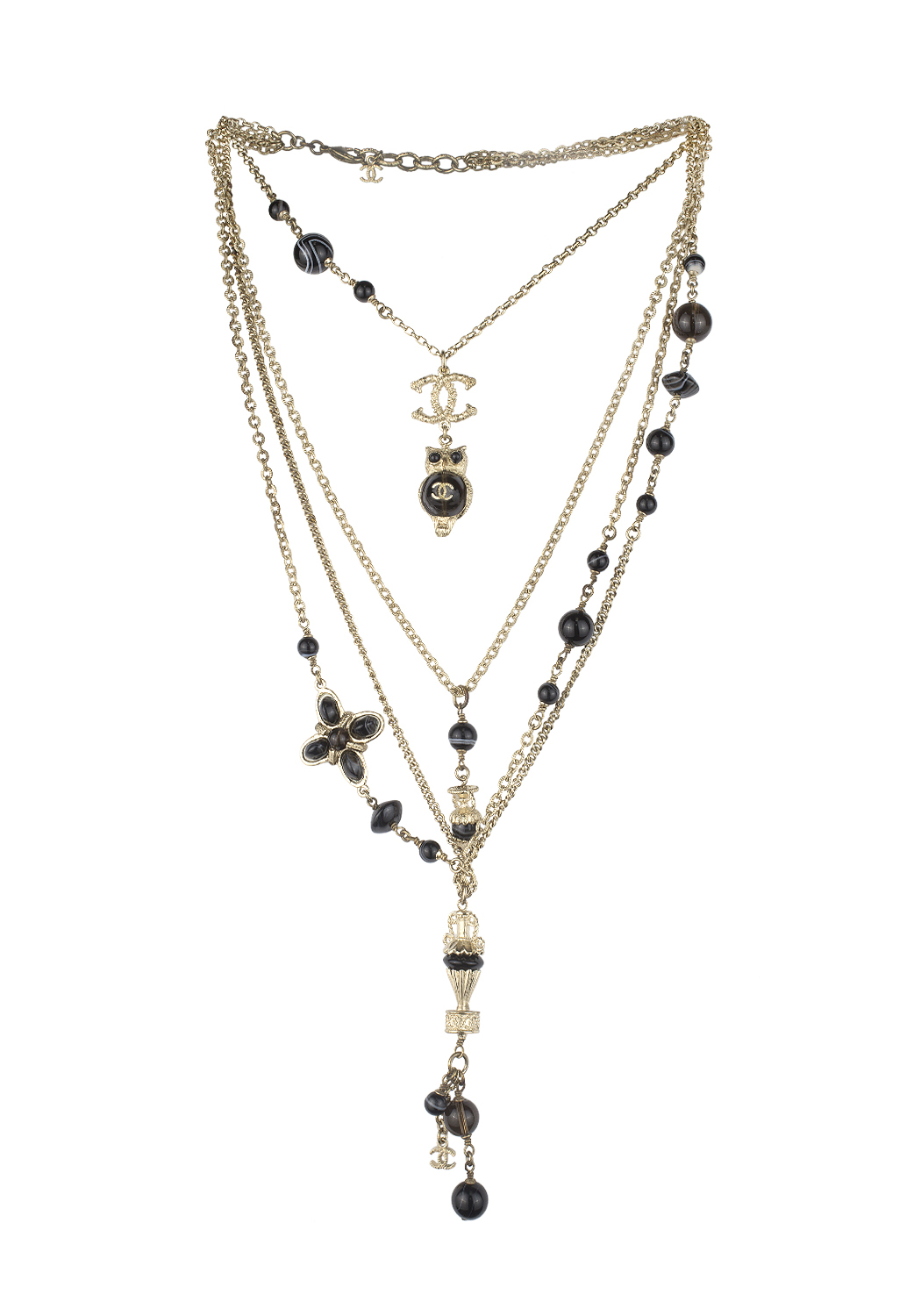 Колье Chanel с подвесками