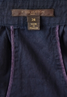 Темно-синее платье Louis Vuitton 