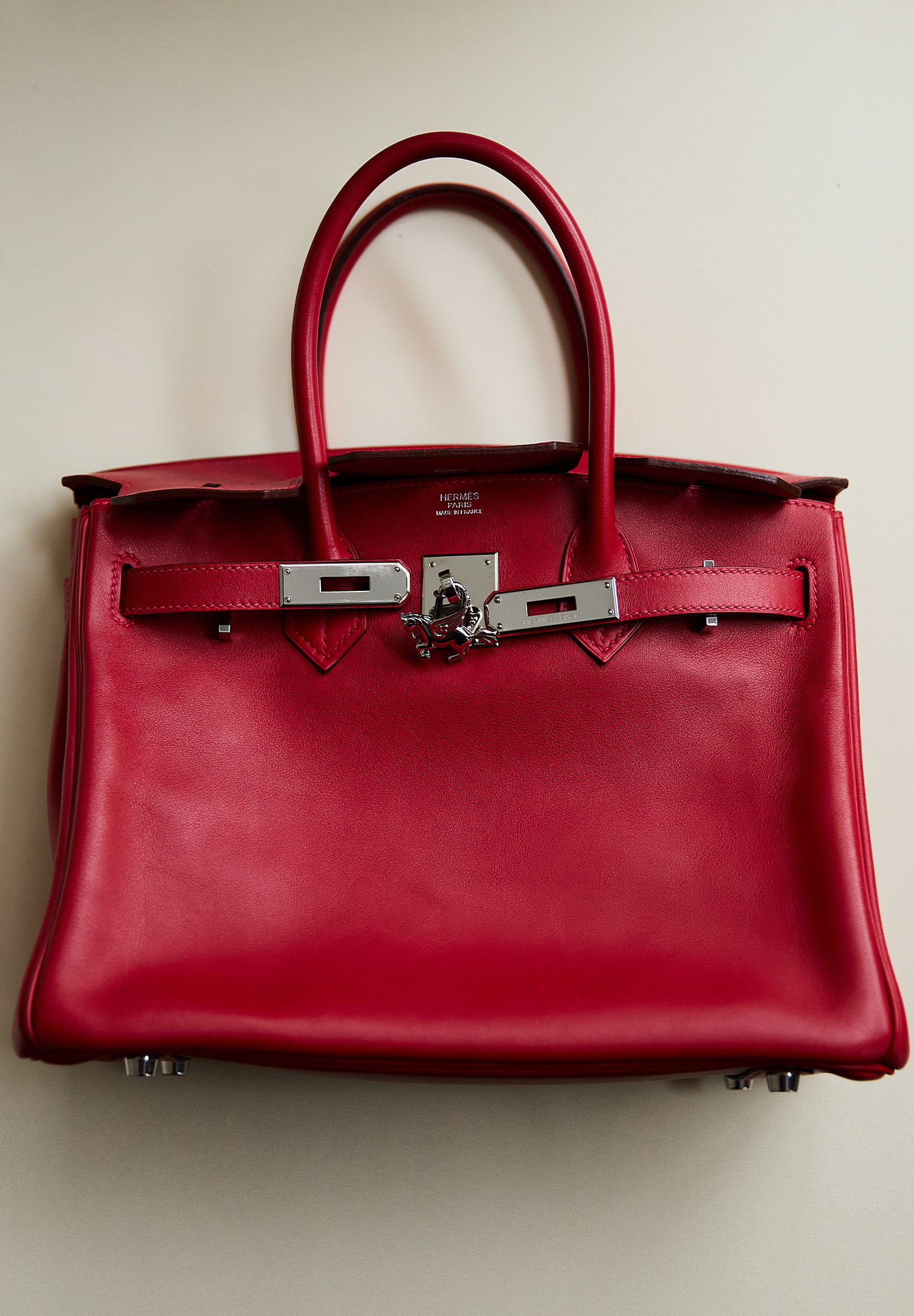 Сумка Hermès Birkin 30 Rouge Vif Swift