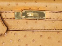Сумка Hermès Kelly 28 Cognac Ostrich