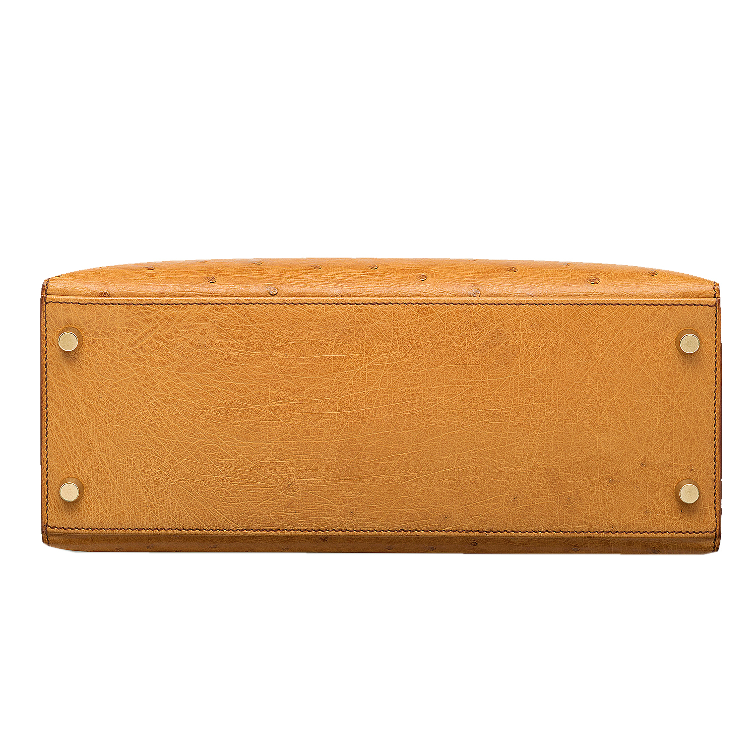 Сумка Hermès Kelly 28 Cognac Ostrich