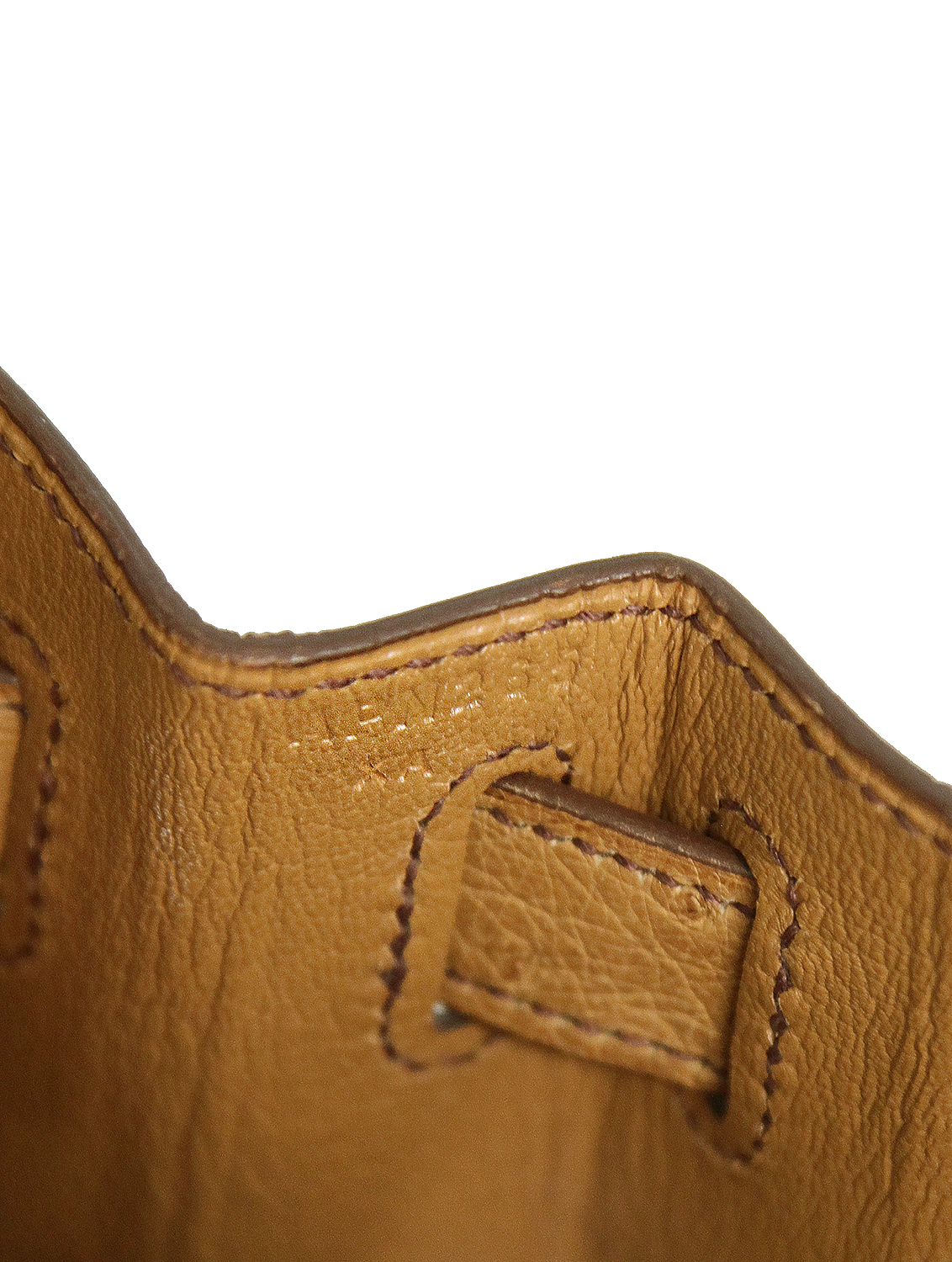 Сумка Hermès Kelly 28 Cognac Ostrich