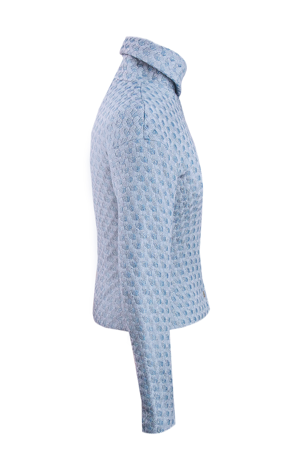 Голубой жакет Lanvin