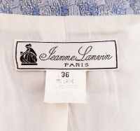 Голубой жакет Lanvin