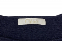 Темно-синий свитер Chloé