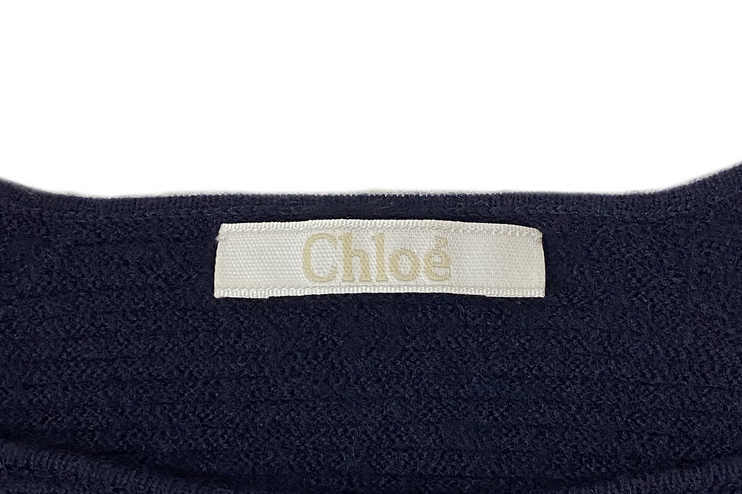 Темно-синий свитер Chloé