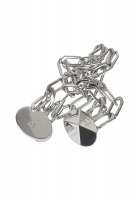 Серебристый браслет-цепочка Christian Dior