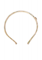 Цветочный ободок Chanel с логотипом