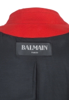 Красный жакет Balmain
