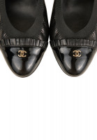 Черные туфли Chanel 
